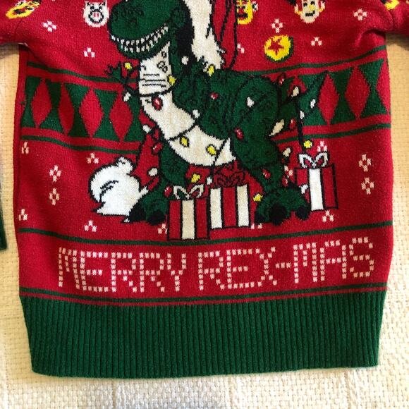 Disney Pixar Toy Story Merry Rex-Mas Sweater 18M Toddler Christmas Holiday - Picture 3 of 8